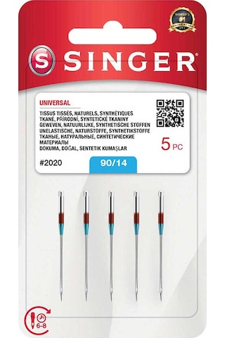 Singer 14 Numara Ev Tipi Dikiş Makinası İğnesi 2020-90/14