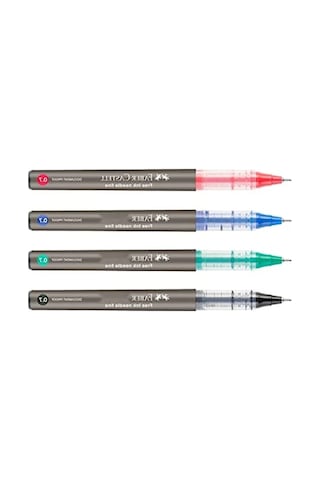 0.7 Mm Kırmızı İğne Uçlu Kalem - Silinmez Mürekkep