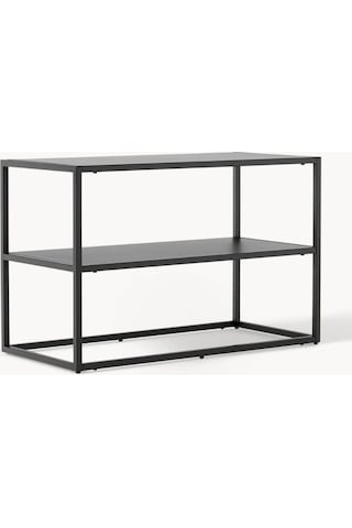 Neptün Metal Saclı Ayakkabı Rafı Siyah