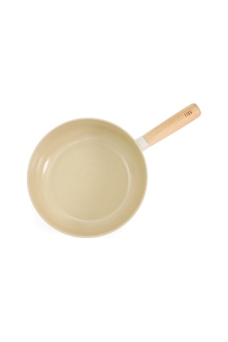 Neoflam Fika Alüminyum Döküm Tava 24 CM Bej Bej