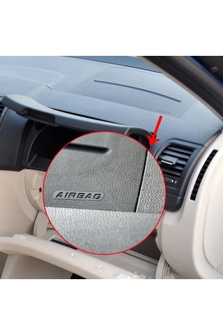 Skoda Fabia 2008-2013 Uyumlu İthal Yolcu Airbag Kapağı