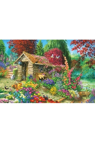Ks Puzzle 1500 Parça The Garden Shed