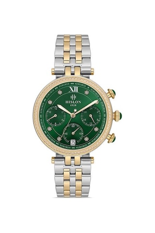 Qt144t-16sg Hislon Kol Saati 35 Mm / Gümüş-gold Gri