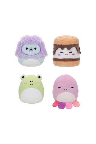 Squishmallows Micromallows 4'lü Figür Paketi Mm0005 Çok Renkli