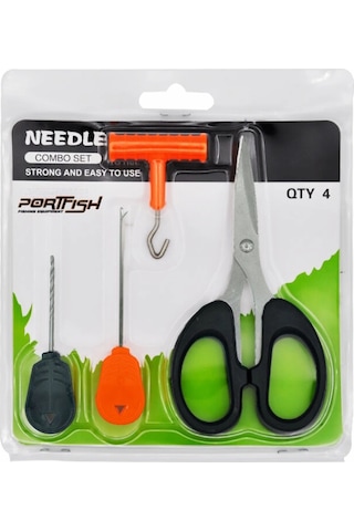 Portfish Boili Makas Şiş 4 Lü Combo Set-1