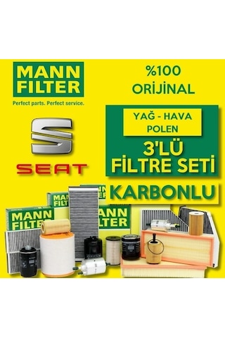 Seat Ateca 1.4 Tsi Benzinli Mann Filtre Bakım Seti 2016-2019