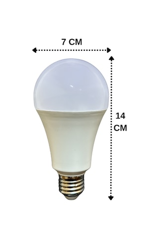 4 Adet Osaka 18w 120w Sarı Işık 3000k E27 Duylu Kalın Duy Led Ampul