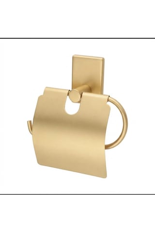 Digisu Yapışkanlı Tuvalet Kağıtlık-paslanmaz Çelik-gold Mat Altın