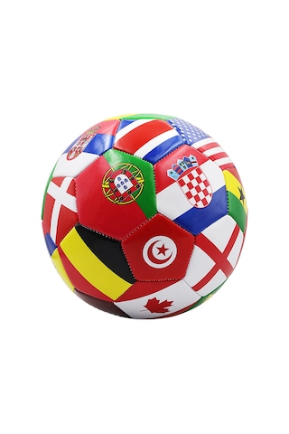 Wholesale11 Profesyonel Futbol Futbol Topu Boyutu 5. Kırmızı Çok Renkli