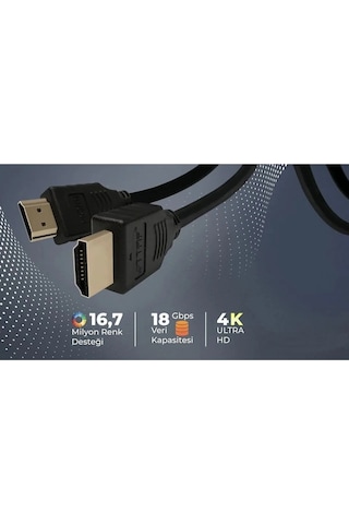 Ttaf Hdmi 2.0 4k Ultra Hd 60 Hz Ses Ve Görüntü Aktarım Kablosu 7 Metre