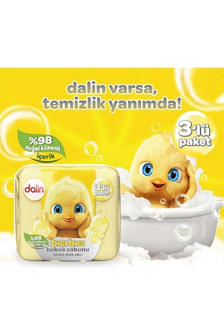 Dalin Klasik Katı Bebek Sabun 12 X 75 Gr