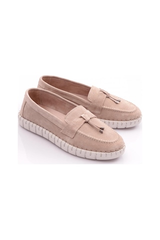 Dgn P39 Kadin İp Desenli Comfort Ayakkabi P39-1512-R0186 Bej