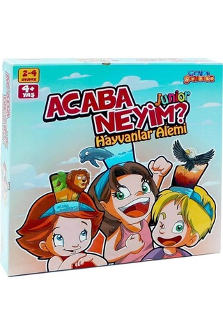 Samatlı Oyuncak Acaba Neyim Junior - Hayvanlar Alemi