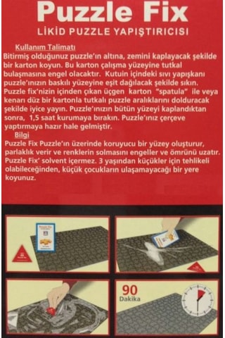 Ks Games 3X1000 Parçalık Puzzle Yapıştırıcısı Set