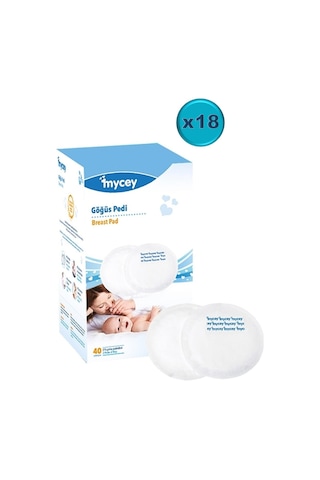 Mycey Göğüs Pedi (40 Lı) 720 Adet (18PK*40)