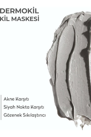 Dermokil Akne ve Siyah Nokta Karşıtı Kil Maskesi 50 ML