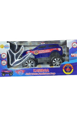 Duman Uzaktan Kumandalı 2 Fonksiyonlu Jandarma Arabası