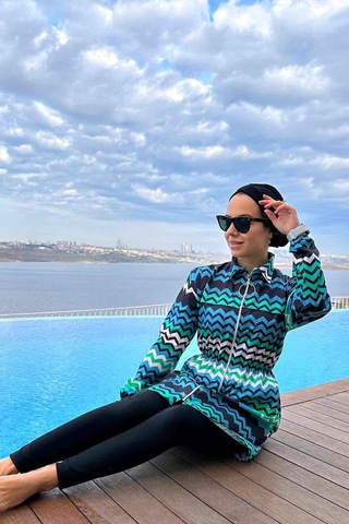 Kahijab Ela Tesettür Mayo - S Yeşil