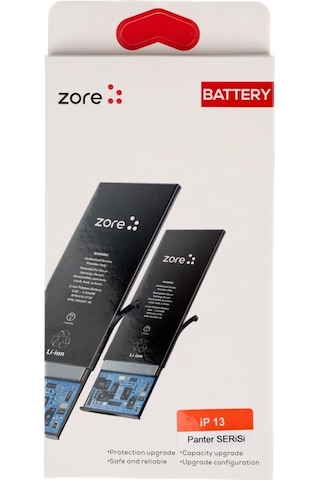 Apple Uyumlu iPhone 13 Zore Panter Serisi Batarya