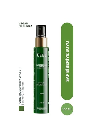 The Ceel Saf Biberiye Suyu Toniği 2x100 Ml - Rosemary Water, Vegan Formül, Saç Ve Cilt İçin Ferahlatıcı Bakım Spreyi