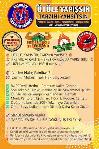 Embory Ütü İle Yapışan Arma Yama, Kamuflaj Yama 2 Adet Ütüyle Yapışan Nakış Dokuma Aplike Patch Asker Yeşili