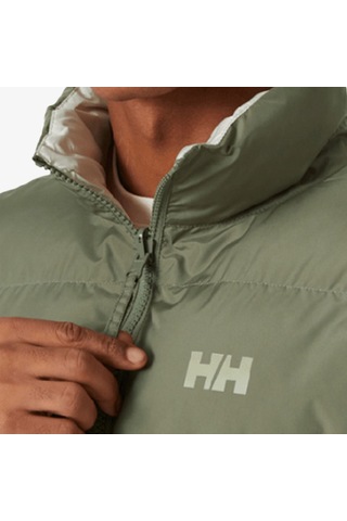Helly Hansen Yu 23 Reversible Puffer Erkek Mont Yeşil
