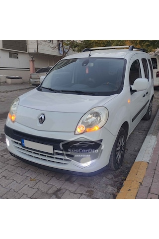 Renault Kangoo 2 2008-2021 Uyumlu Üniversal Laguna Lip Esnek Ön Lip 2 Parça Tampon Altı Dil Karlık Ön Ek 00 Şüscaroto Aksesuar