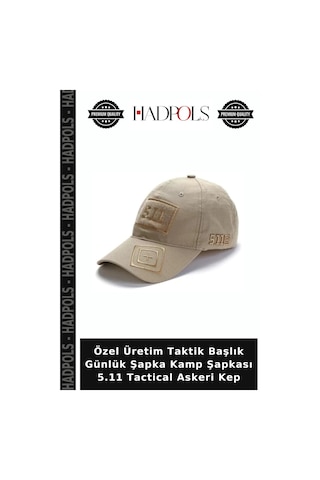 Hadpols Özel Üretim Taktik Başlık Günlük Şapka Kamp Şapkası 5.11 Tactical Askeri Kep Belirtilmemiş