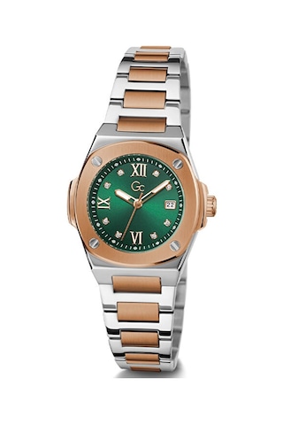 Gp Gc GCZ12001L9MF 30 mm Rose Gold / Metalik Gri Kadın Kol Saati