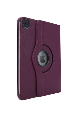 Microsonic Apple Uyumlu iPad Pro 11 2024 Kılıf A2836-a2837 360 Rotating Stand Deri Tablet Kılıfı