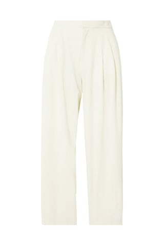 St. Agni Ayarlanabilir Pantolonlar Crema