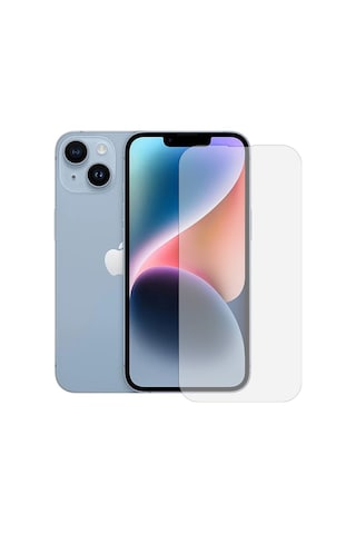 Pp Apple Uyumlu iPhone 14 Plus Kırılmaz Temperli Ekran Koruyucu Cam