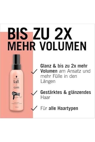 Hacim Veren Fön Suyu 150 Ml