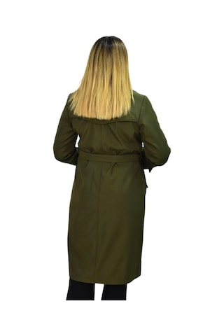 Kadın Kemerli Trençkot K3064 Bgl-st03286 001