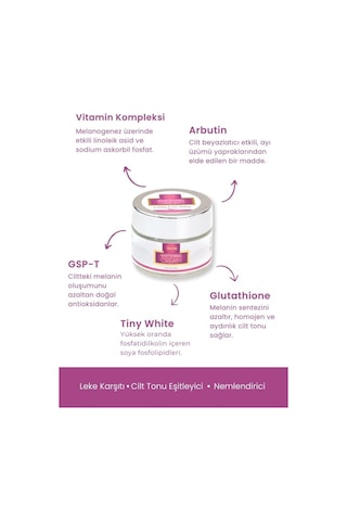 Yüz Beyazlatıcı Krem Whitening Cream