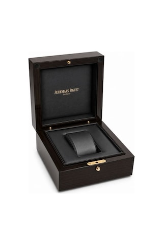 Audemars Piguet Royal Oak Green Ahşap Saat Kutusu - Premium Saat Kutusu Kahverengi