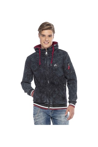 Cipo & Baxx Cl418 Sporty Men Sweatshirt Siyah