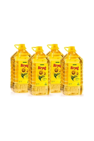 Biryağ Ayçiçek Yağı 5 Lt Pet X 4 Adet Biryağ Ayçiçek Yağı 5 Lt Pet X 4 Adet