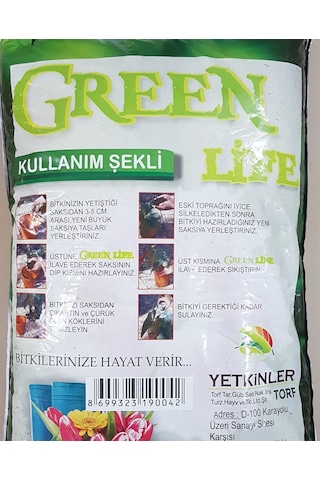 Harika Bitki Toprağı Çiçek Toprağı Torf Humus Katkılı 20 L N11.544