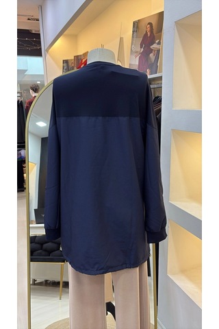 Qmash Penye Tunik Lacivert 6193
