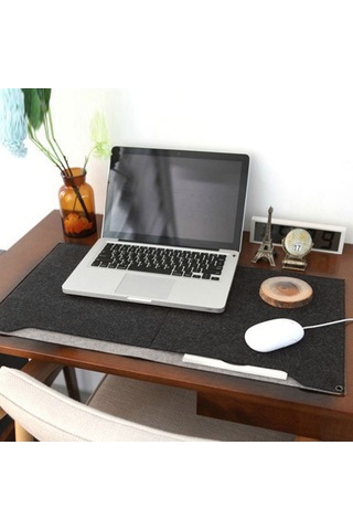 Bilgisayar Masa Masası Mat Ofis Masası Mouse Pad Tutucu Dizüstü Kılıfları Yastık Fare Pedleri Black