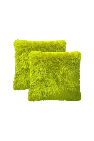 Monyee Yumuşak Puluş Kumaş Yastık Kılıfı - 2 Adet, 43x43 Cm, Isı Verici, Yumuşak, Ev Dekorasyonu, Koltuk/yatak Uyumlu Diğer