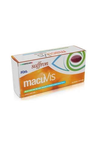 Macuvıs P Saffron 30 Kapsul