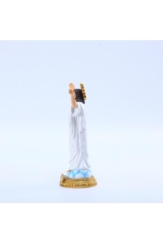 Novahub 8 İnç Alleluia O Yükseldi Reçine İsa Mesih Heykeli, Diriliş Heykelciği, Hristiyan Ev Dekorasyonu, Aziz Heykeli, Dini Sanat 1pcs