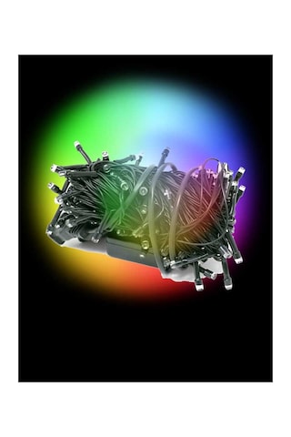 Ack Led String Light Eklenebilir Led Süsleme Işığı Rgb 10 Mt Yeşil Kablo RGB