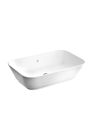 VitrA Geo Dikdörtgen Çanak Lavabo 60 CM Beyaz 7425B003-0016