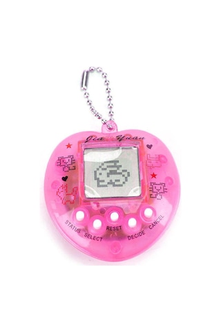 Nostaljik Kalp Sevimli Sanal Bebek Şeker Pembe