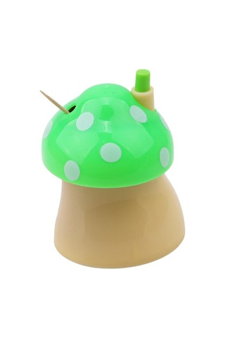 Yeşil Cep Sıcak Kutular Hediye Dekorasyon Yeni Dağıtıcı Plastik Tutucu Otomatik Mantar Kürdan Kutusu