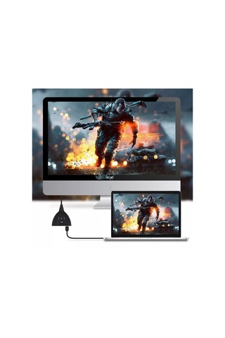 Hdmi Çoklayıcı Çoğaltıcı Switch 3 Giriş 1 Çıkış Çoklama Hdmi