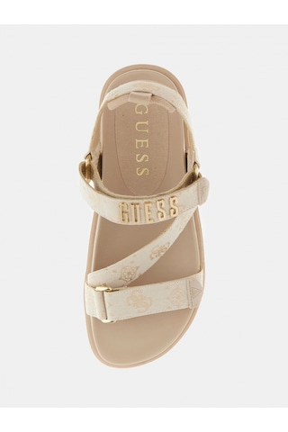 Guess Fetta Kadın Çok Renkli Sandalet Fljfttfal03-cream Çok Renkli
